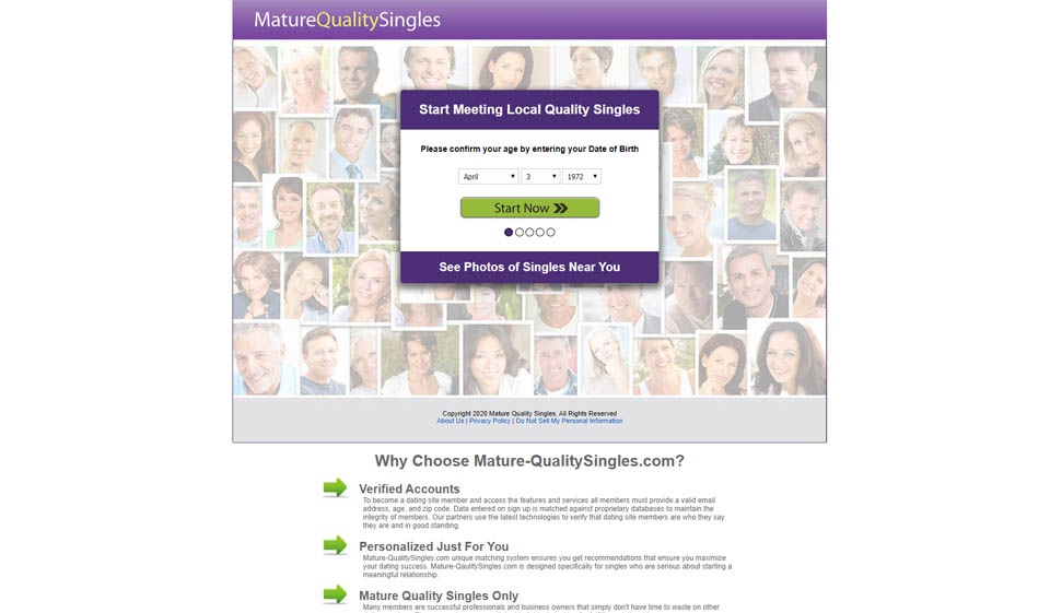 MatureQualitySingles Review 2024: Can You Call It Perfect or Scam?
