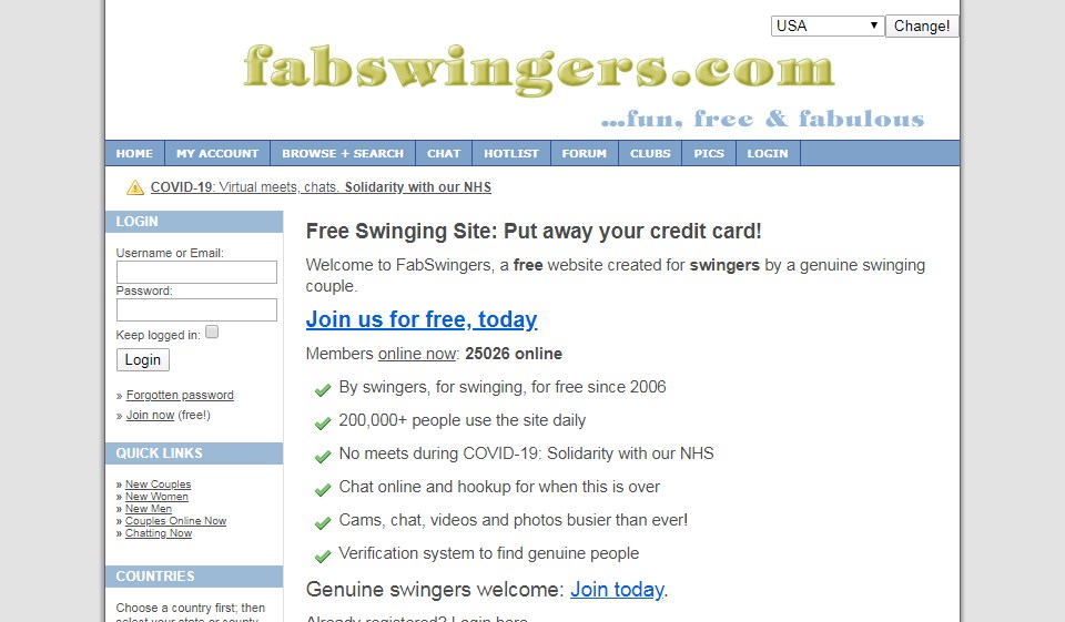 FabSwingers Review 2024: Is FabSwingers worth the effort?